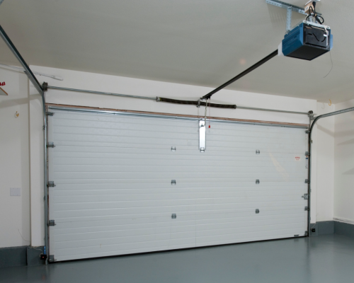 Garage door technician at work in Arizona