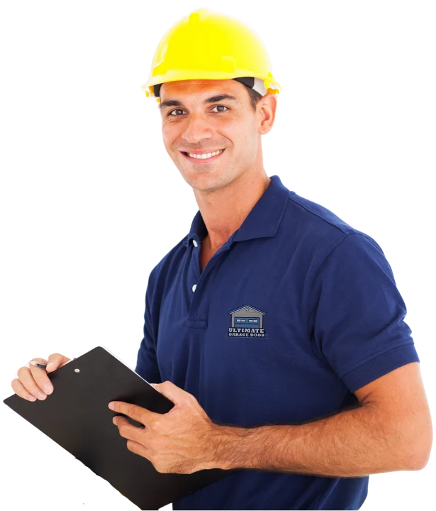 Garage door technician at work in Arizona